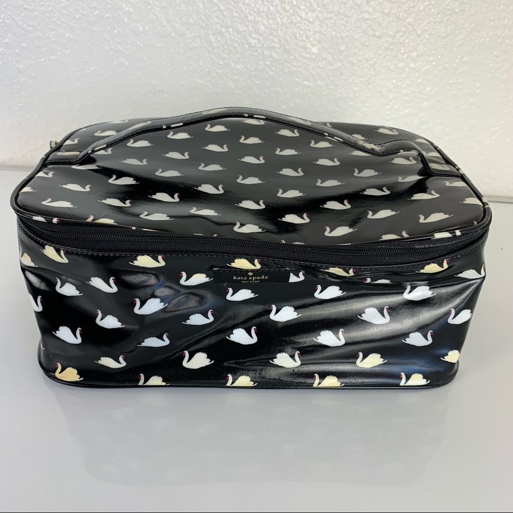 Kate Spade  Small Swans Cosmetic Bag.